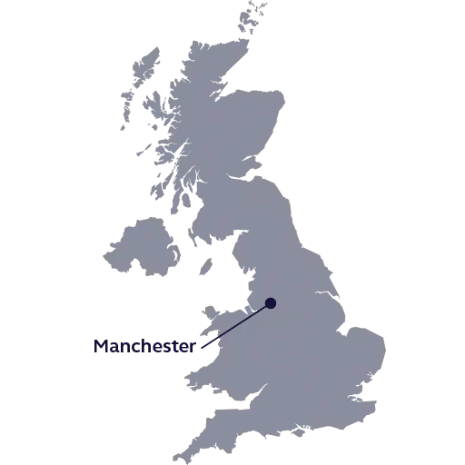 Incom Manchester map