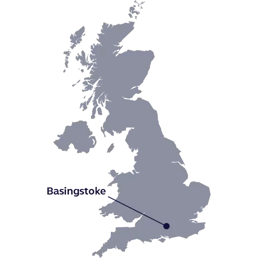 Infosec Cloud Basingstoke map