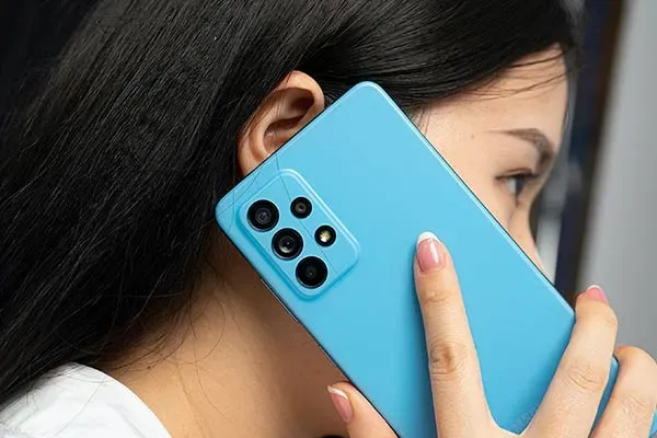 Woman making a mobile phone call