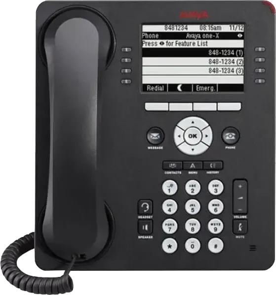 Avaya on premise phone system handset